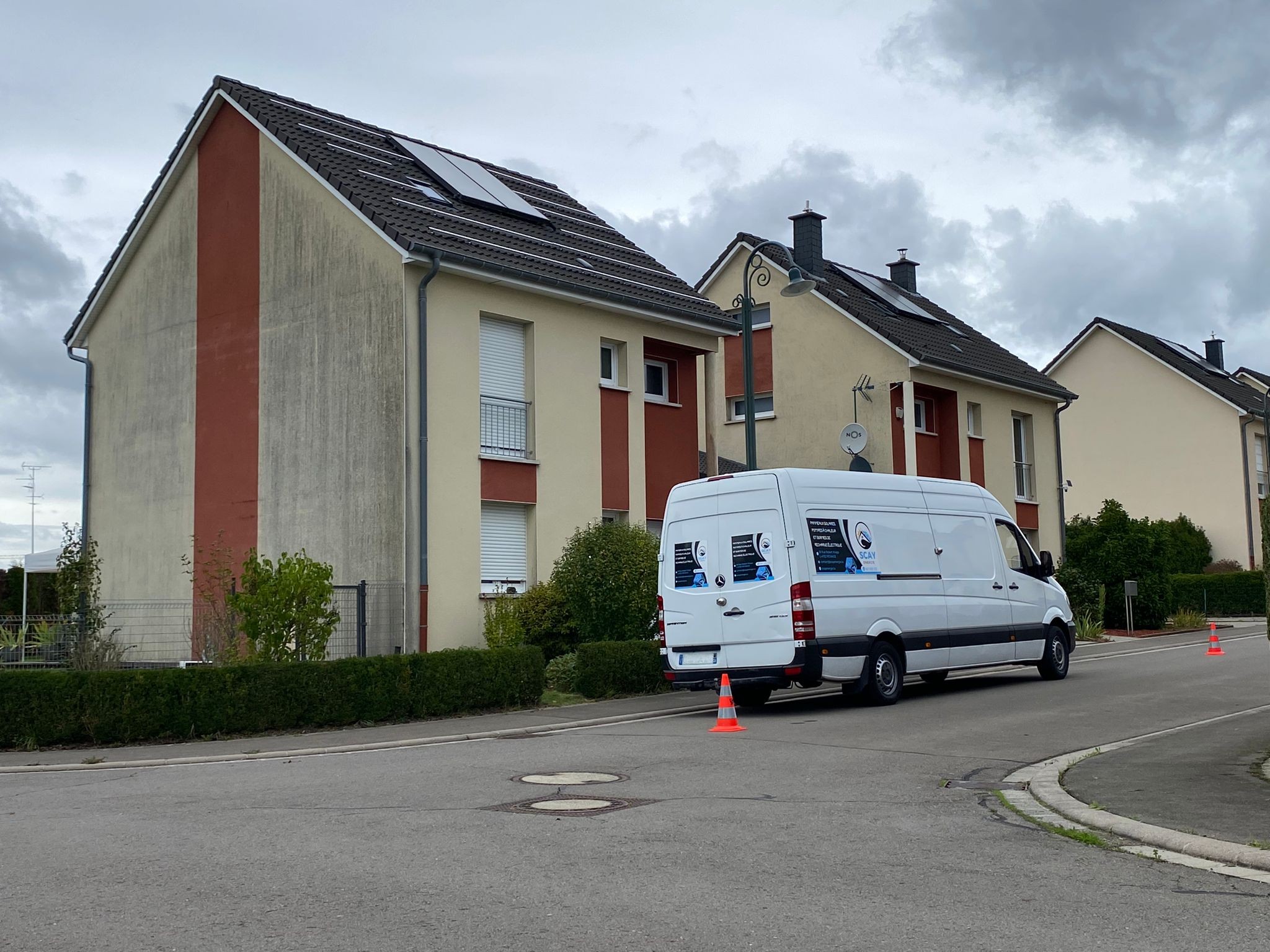 Installation de 35 panneaux solaires à Berdorf au Luxembourg